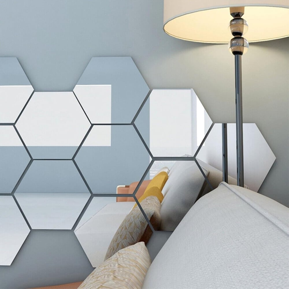 Mirror Film Self-Adhesive Shatterproof Crystal Clear