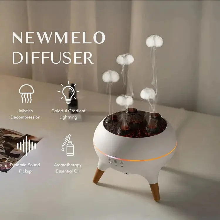 Mist Diffuser Jellyfish Effect Aromatherapy & Humidifier