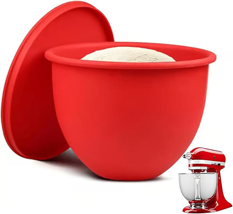 Mixing Bowl Insert Food-Grade Silicone Dishwasher-Safe Fits 4.5-5 Quart