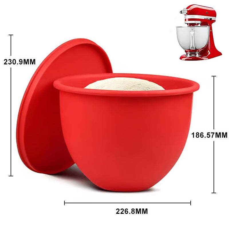 Mixing Bowl Insert Food-Grade Silicone Dishwasher-Safe Fits 4.5-5 Quart
