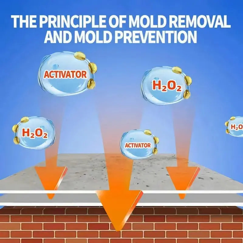 Mold & Mildew Remover Spray Fast-Acting No-Scrub