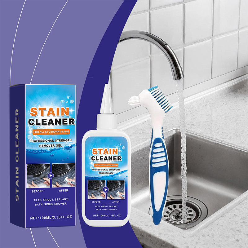Mold & Stain Remover Gel Thick No-Scrub With Brushes