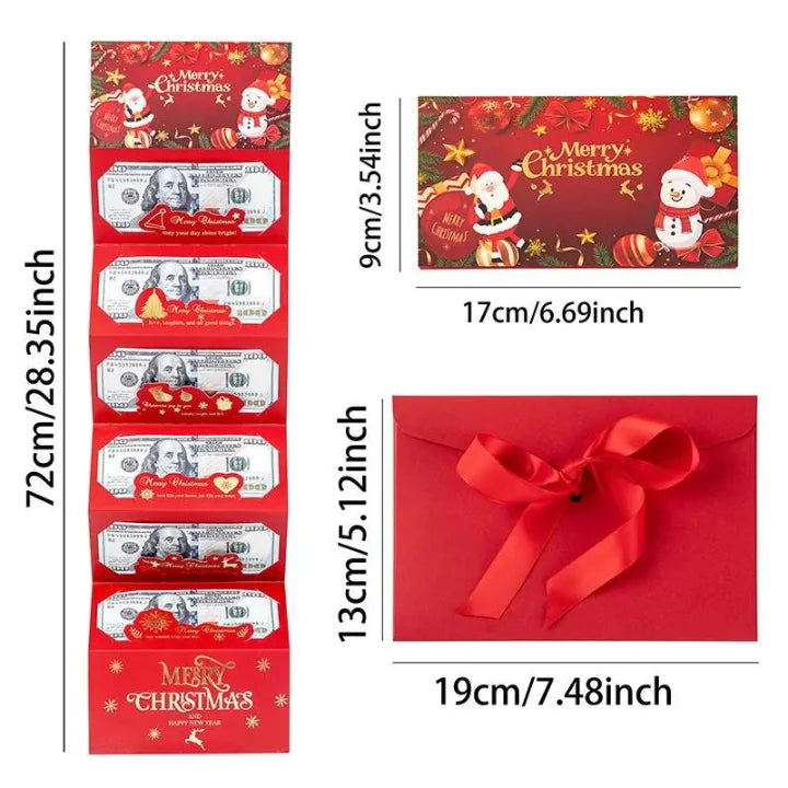 Money Envelopes Festive Cartoon Set of 2
