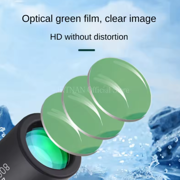 Monocular Telescope 2000x25 HD Pocket-Sized Phone Mount