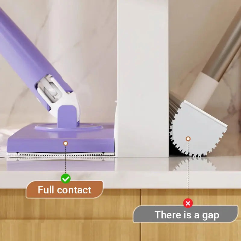 Mop Hands-Free Wet-Wipe Compatible 71cm Reach
