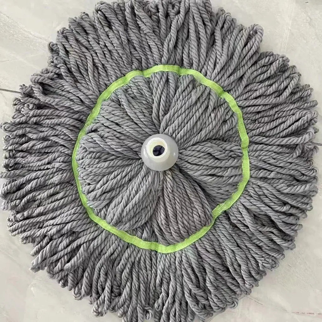 Mop Head Self-Wringing Microfiber 21.7 Inch Rotating Base