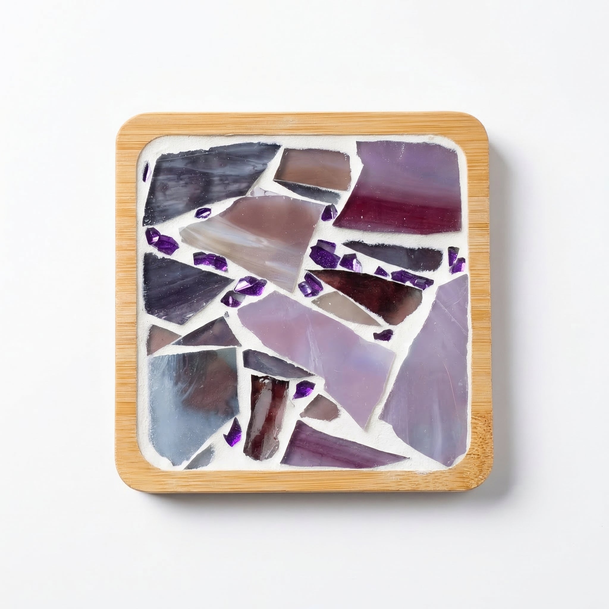 Mosaic Coaster Kit Tiles & Bases 12 Designs