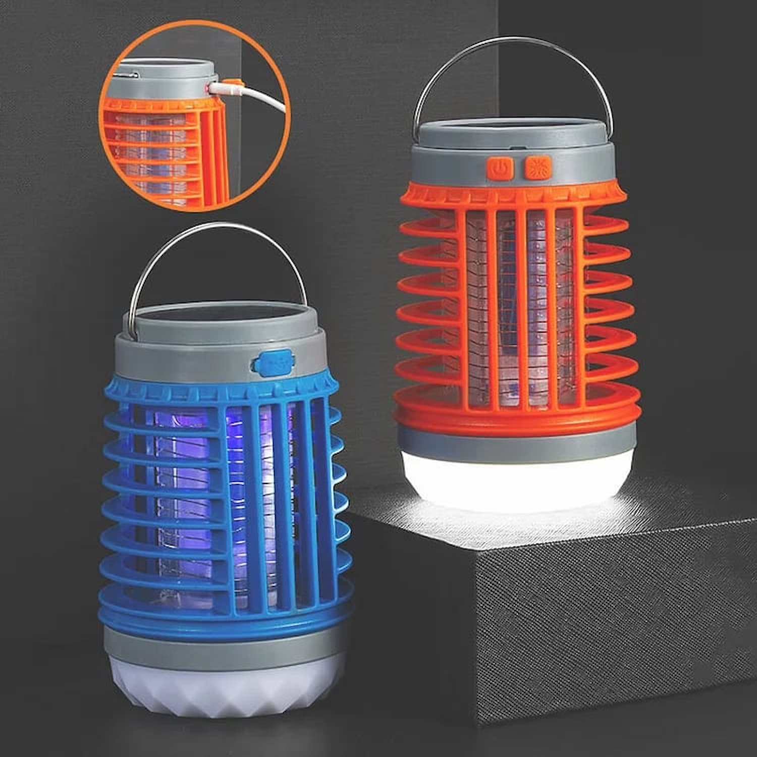 Mosquito Lamp Solar & USB Charging 4,036 Sq Ft