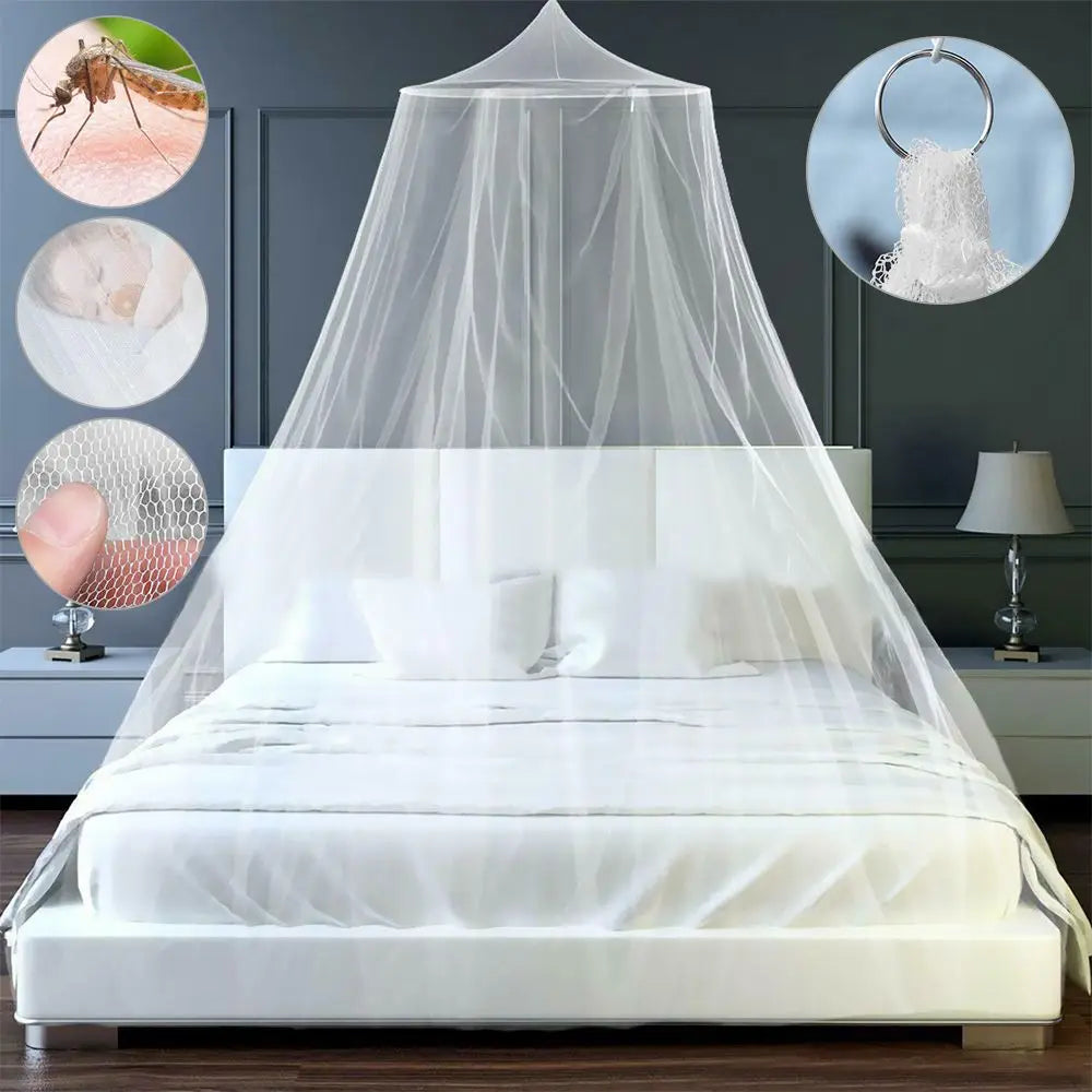 Mosquito Net Canopy Conical Dome Polyester Mesh