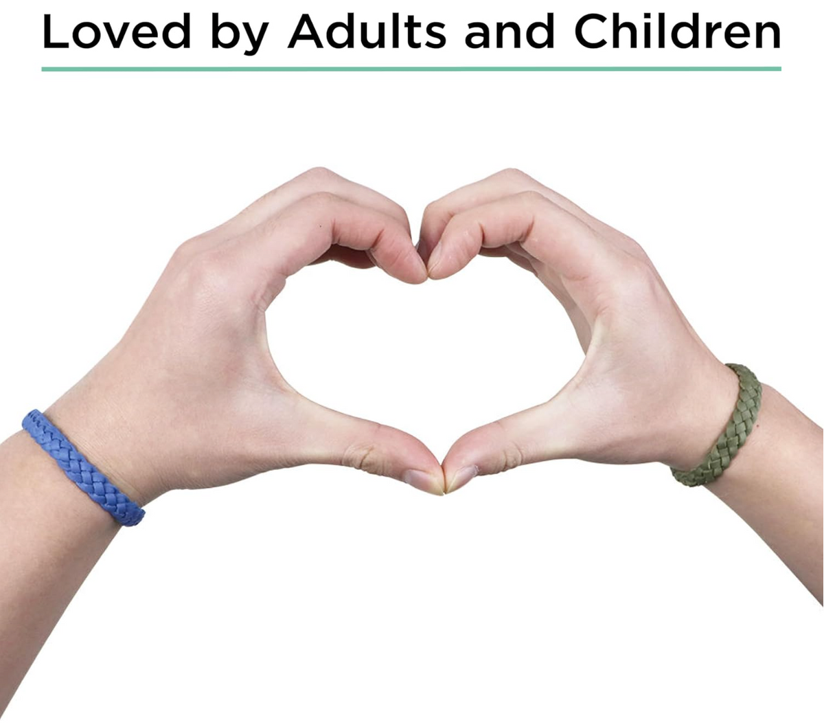 Mosquito Repellent Bracelet Citronella Silicone Waterproof 300-Hour Protection