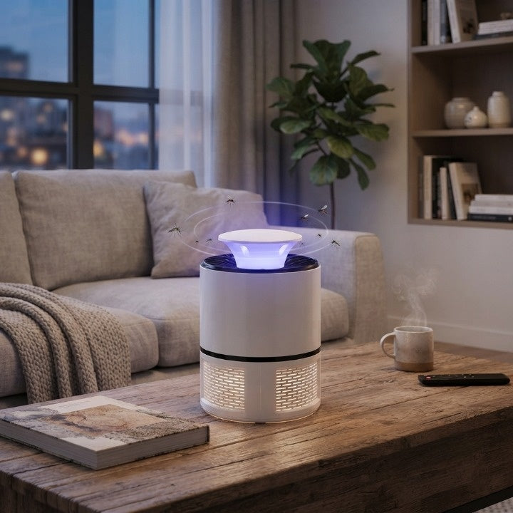 Mosquito Trap UV LED Whisper-Quiet USB-Powered