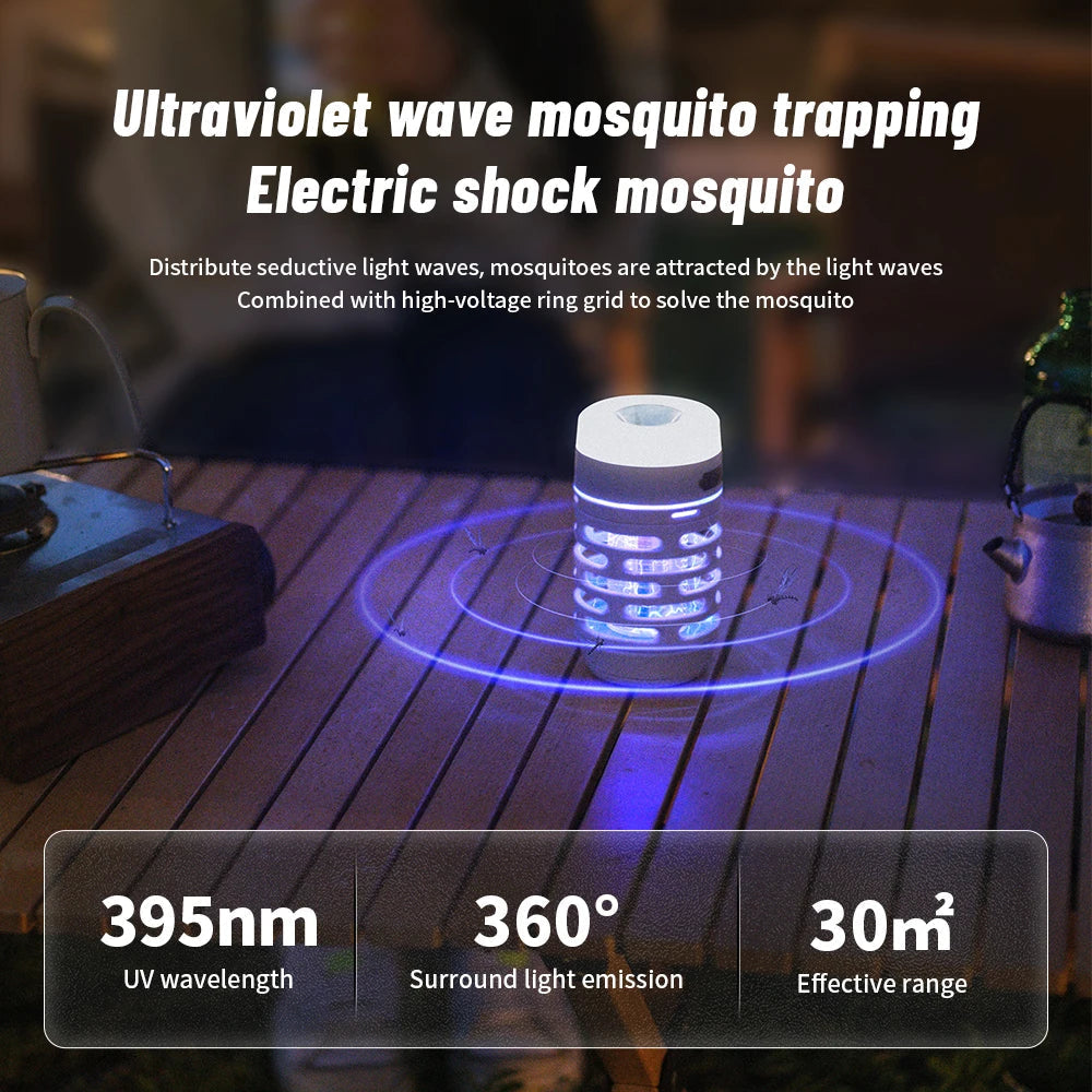 Mosquito Trap UV Light 360° Coverage Weatherproof