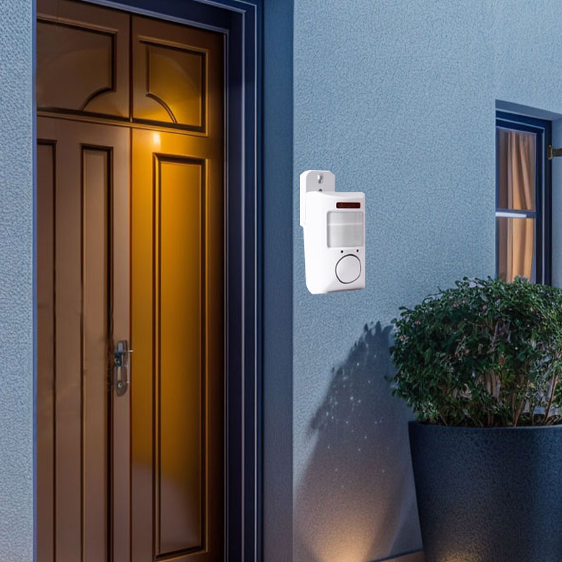 Motion Sensor Alarm 105 dB PIR Sensor Battery-Powered