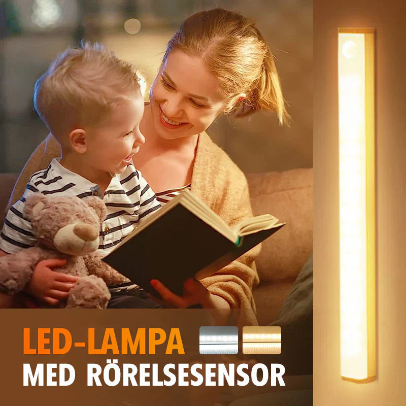 Motion Sensor LED Light USB Rechargeable Magnetic Mount