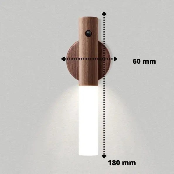 Motion Sensor Wall Lamp Rechargeable USB Magnetic Mount