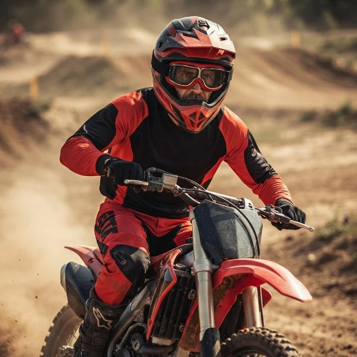 Motorcycle Goggles Fits Over Glasses Scratch-Resistant Lenses