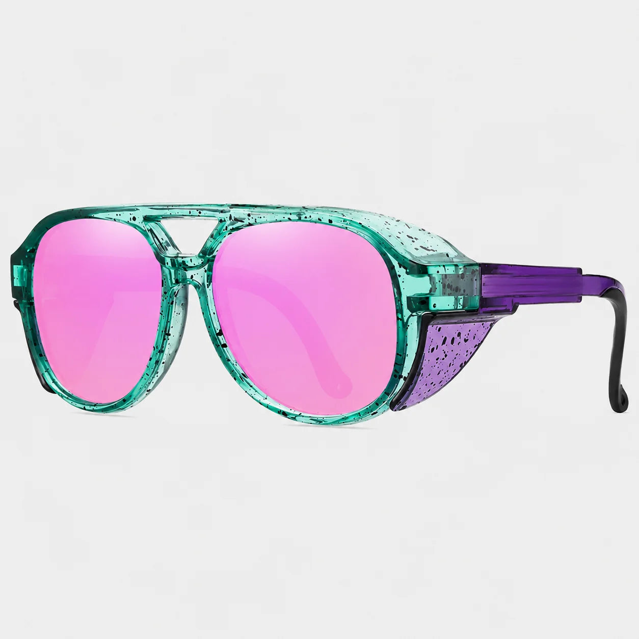 Motorcycle Goggles Wrap-Around UV400 TR90 Frame