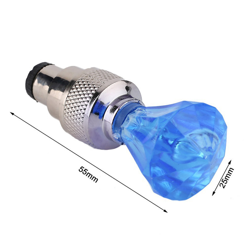 Motorcycle Valve Caps Motion-Sensing LED Waterproof Tool-Free Installation