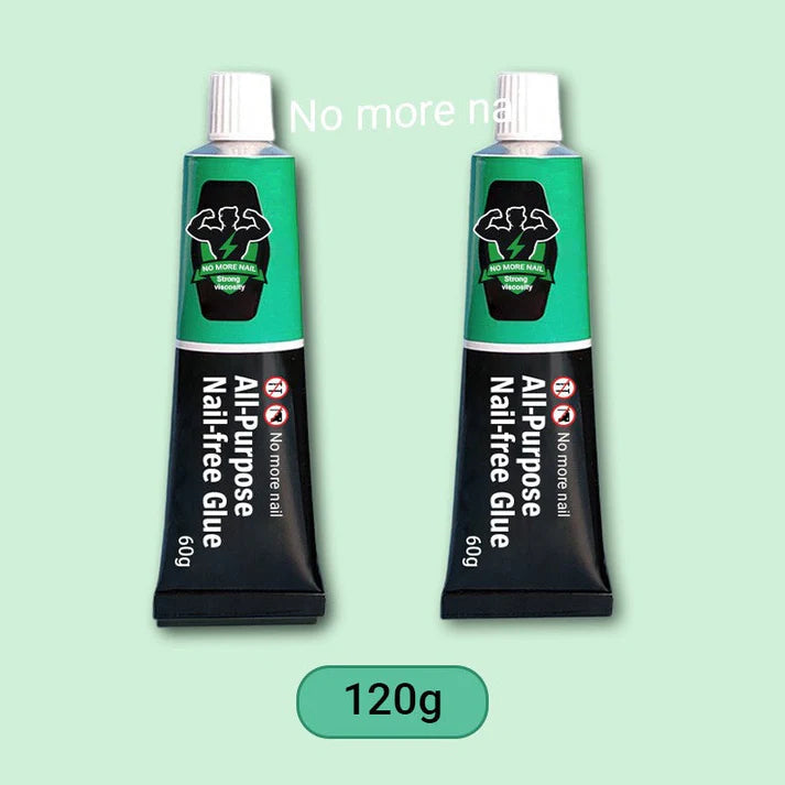 Mounting Adhesive Nail-Free & No-Drill Waterproof 2-Pack