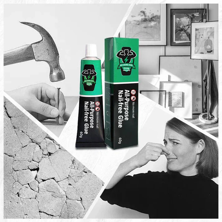 Mounting Adhesive Waterproof Multi-Surface No-Drill 2-Pack