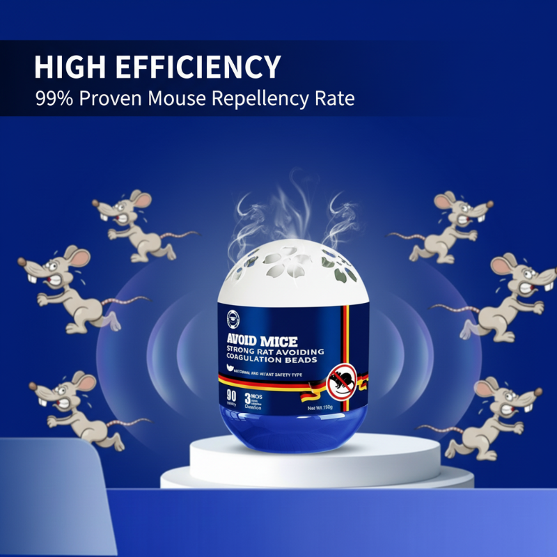 Mouse Repellent Gel Plant-Based Up To 90 Days