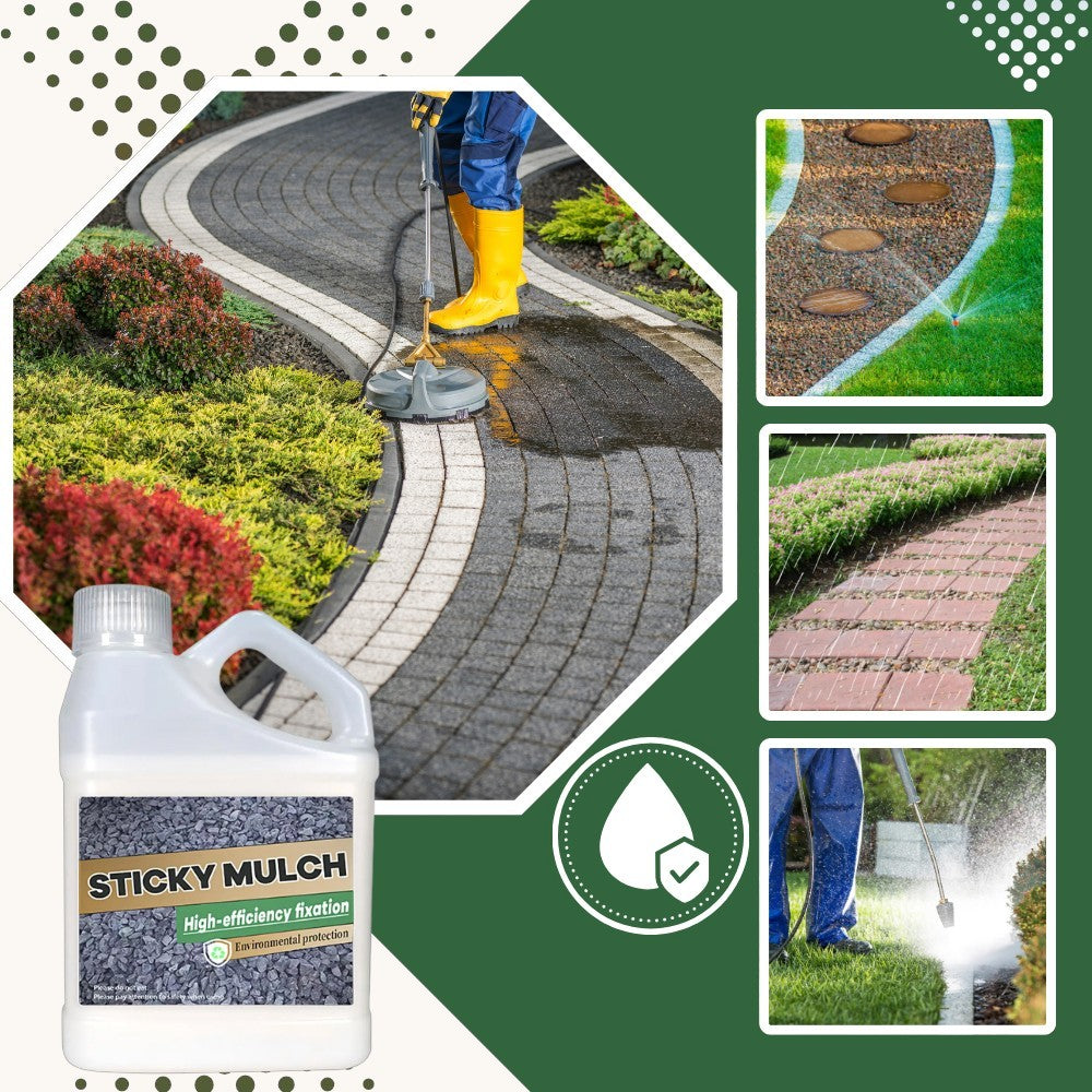 Mulch & Gravel Adhesive Water-Based Weatherproof