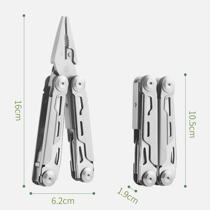 Multitool 12-In-1 Foldable Stainless Steel
