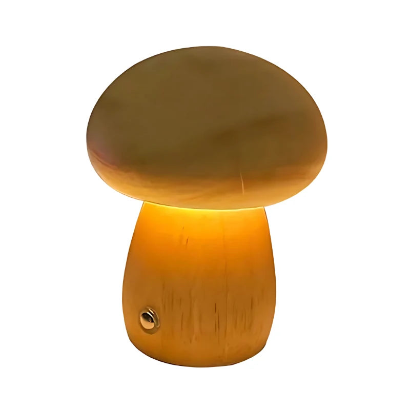 Mushroom Night Light Dimmable & Flicker-Free USB Rechargeable