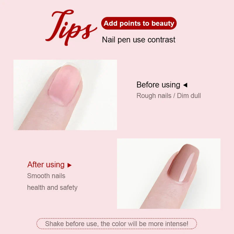 Nail Art Pen Set Precision Tip Quick-Drying Gel