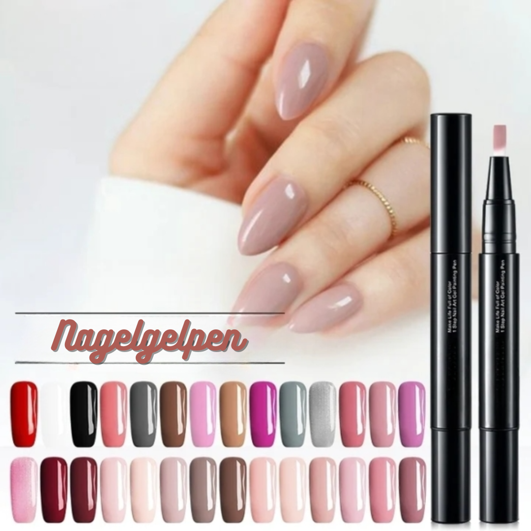 Nail Art Pen Set Precision Tip Quick-Drying Gel