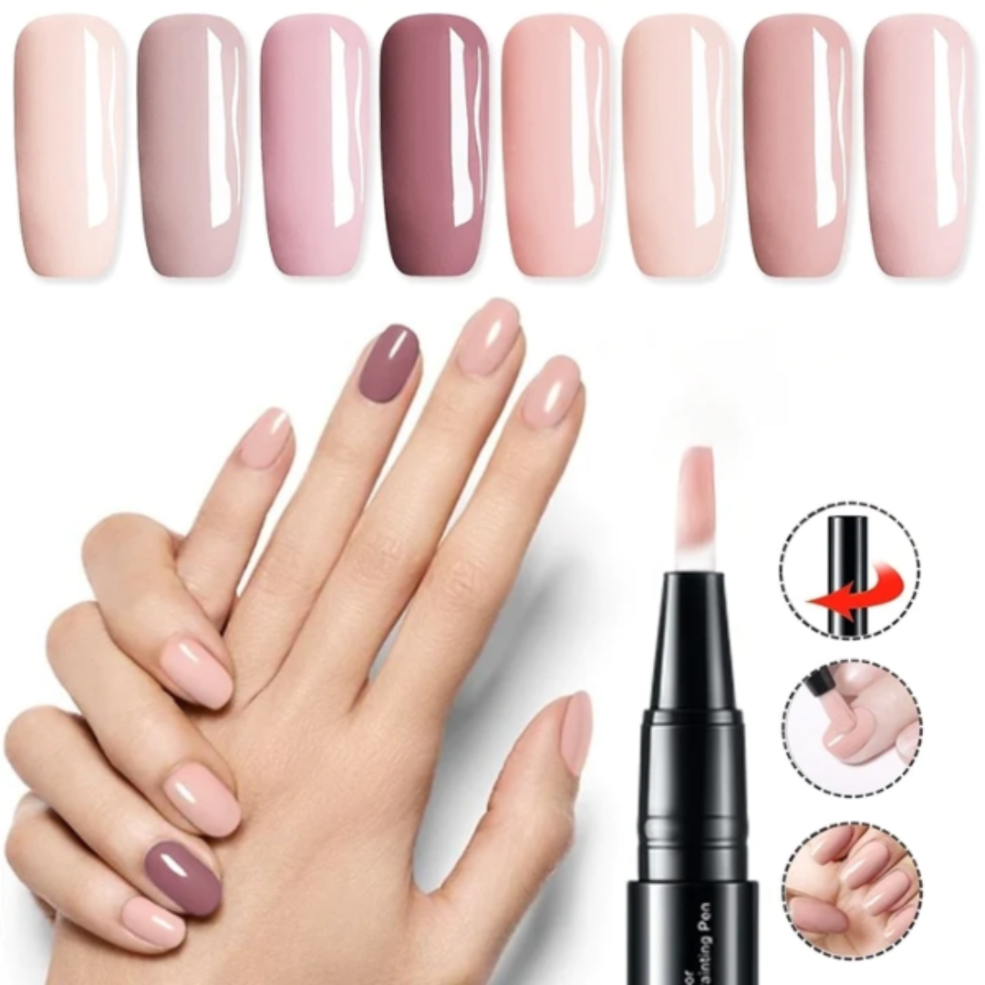 Nail Art Pen Set Precision Tip Quick-Drying Gel