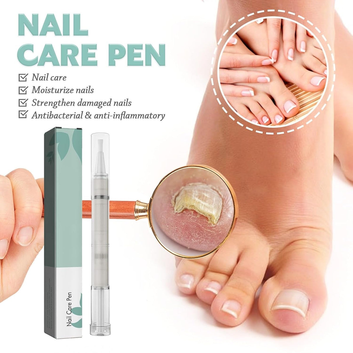 Nail Care Pen Organic Tea Tree & Vitamin E