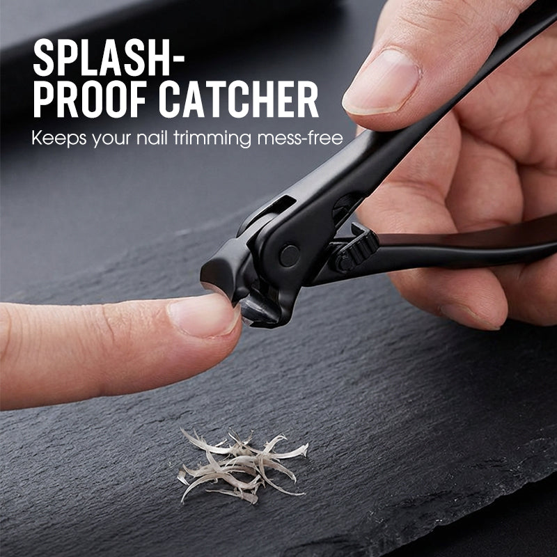 Nail Clippers Stainless Steel Long Handle & Nail Collector