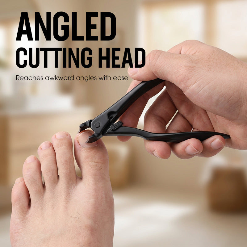 Nail Clippers Stainless Steel Long Handle & Nail Collector