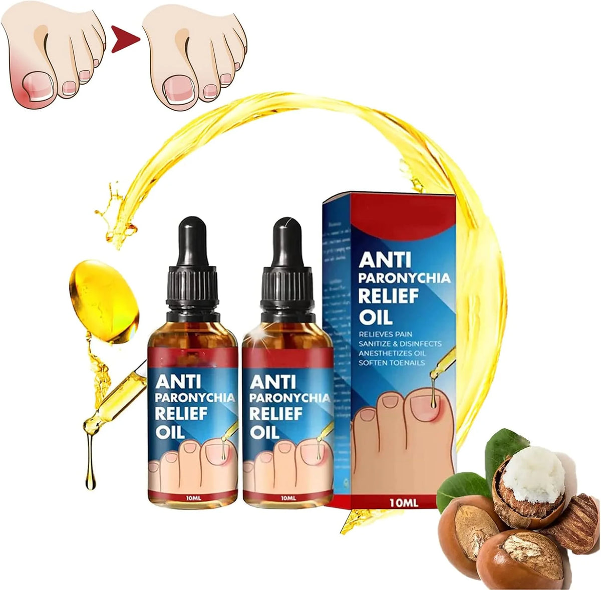 Nail & Cuticle Oil Clove & Shea Butter