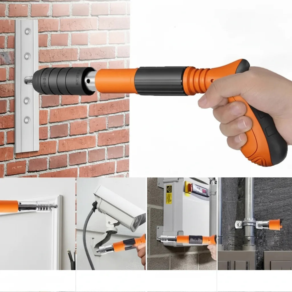 Nail Gun Lightweight 4 Power Levels & Depth Control