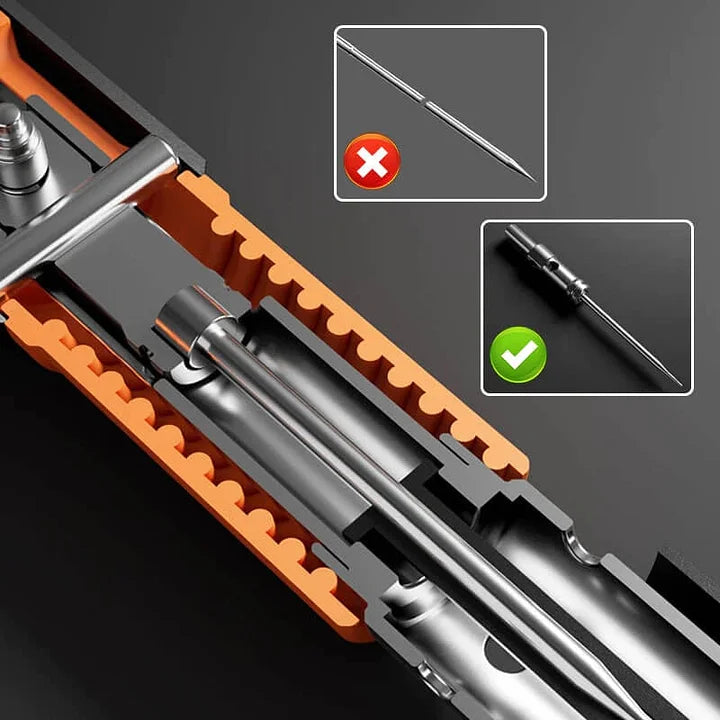 Nail Gun Lightweight 4 Power Levels & Depth Control