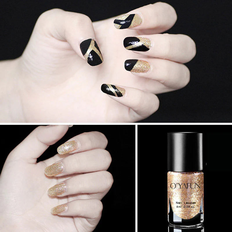 Nail Polish Water-Based Peel-Off Long-Lasting 9ml