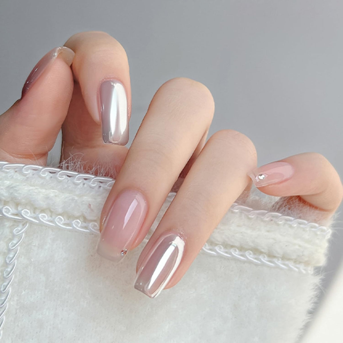 Nail Powder Chrome Silver Mirror For Gel & Acrylic