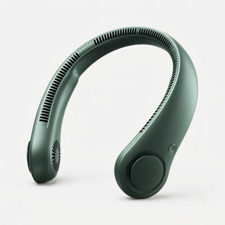 Neck Fan Blade-Free Whisper-Quiet 16-Hour Battery