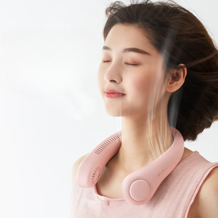 Neck Fan Hands-Free Bladeless USB Rechargeable
