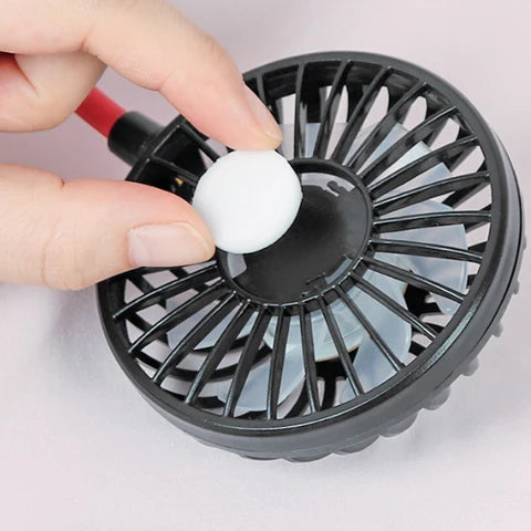 Neck Fan Hands-Free Dual Adjustable Heads USB Rechargeable