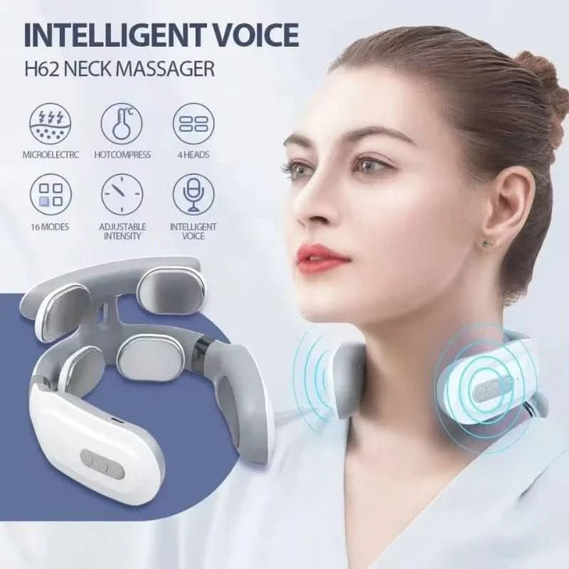 Neck Massager 4-in-1 Heat & Vibration