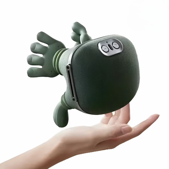 Neck Massager 4D Shiatsu Dual Heating Zones Ergonomic Fit