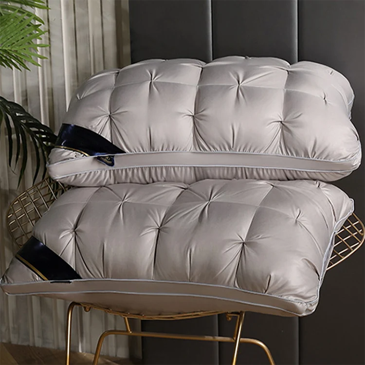 Neck Pillow Ergonomic Breathable Down-Alternative Fill