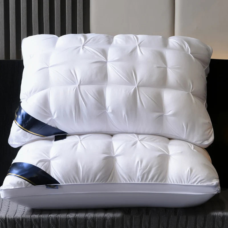 Neck Pillow Ergonomic Breathable Down-Alternative Fill