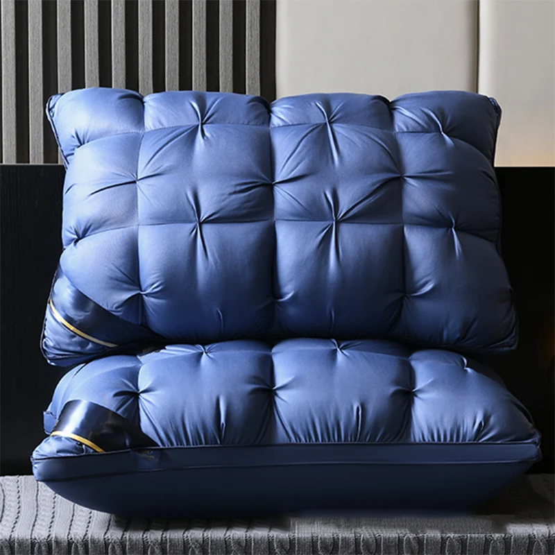 Neck Pillow Ergonomic Breathable Down-Alternative Fill