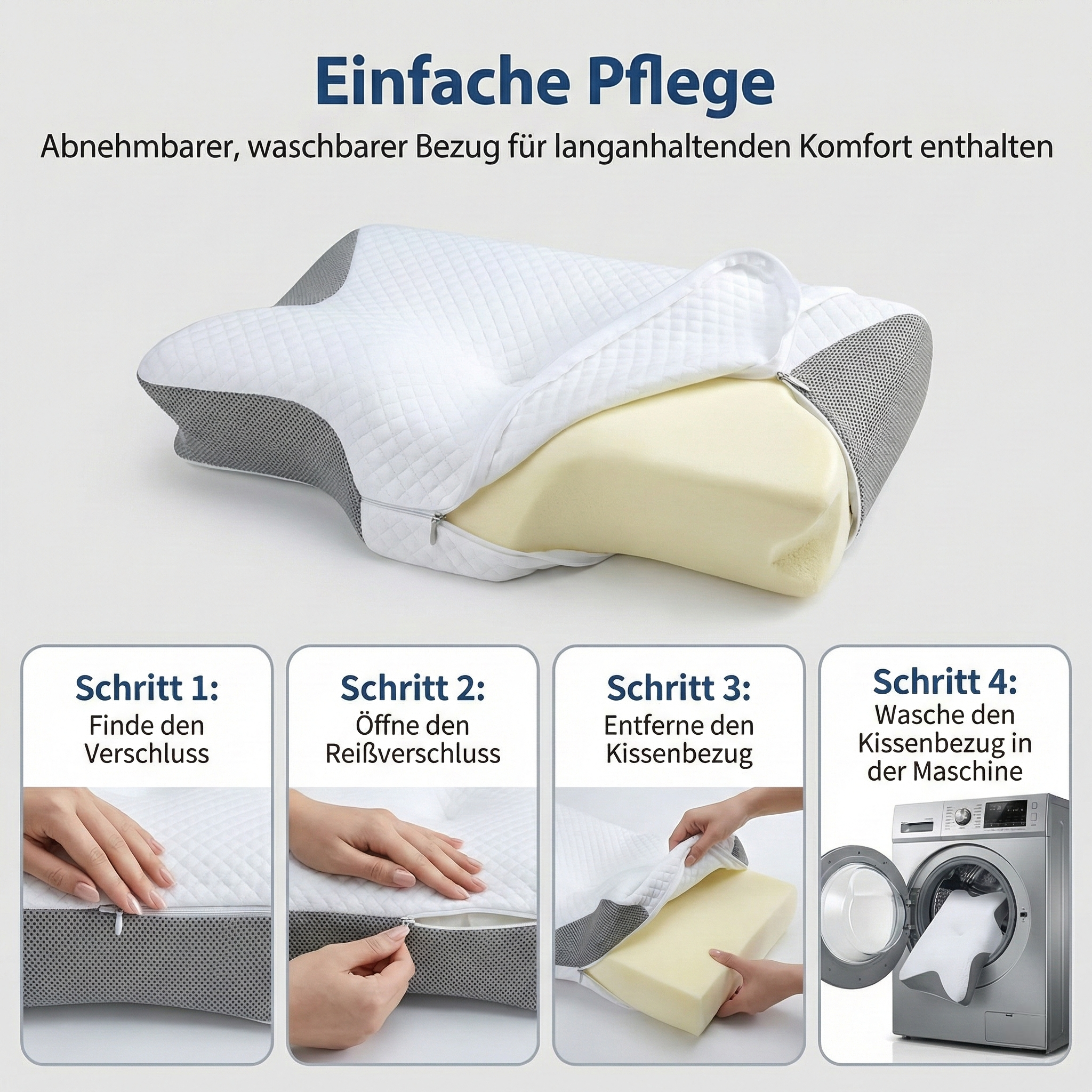 Neck Pillow Orthopedic Butterfly Memory Foam