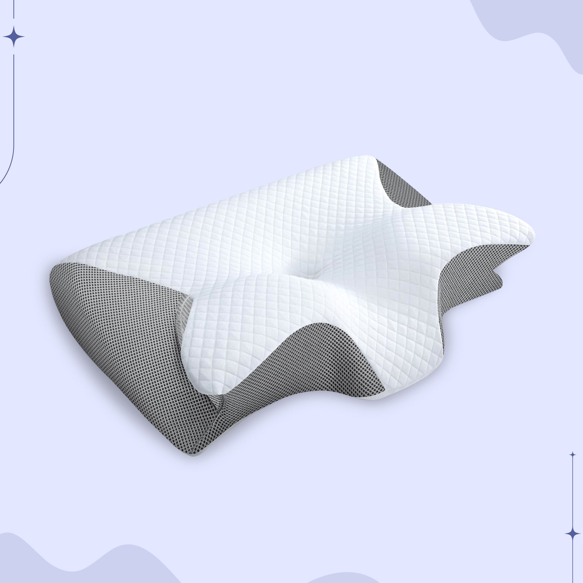 Neck Pillowcase Tailored Butterfly Fit Breathable & Skin-Friendly