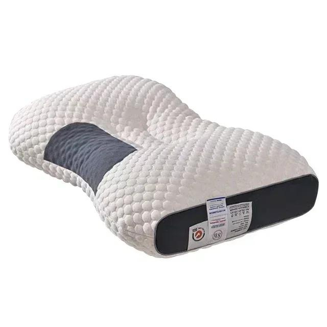Neck Support Pillow Orthopedic Integrated Massage Soy Fiber
